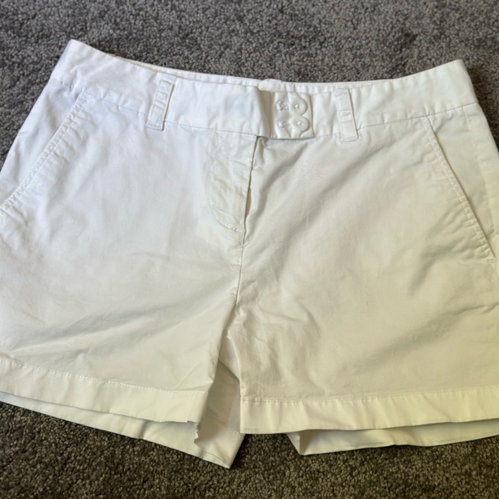 VINEYARD VINES White Shorts Pink Whale